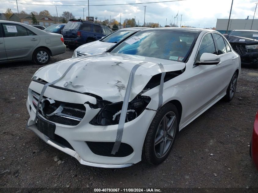 VIN 55SWF4KB3GU163024 2016 Mercedes-Benz C 300, 4Ma... no.2