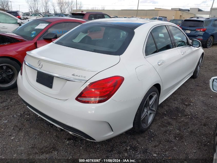 VIN 55SWF4KB3GU163024 2016 Mercedes-Benz C 300, 4Ma... no.4