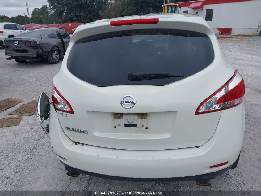 2014 Nissan Murano S VIN: JN8AZ1MU7EW417024 Lot: 40793077