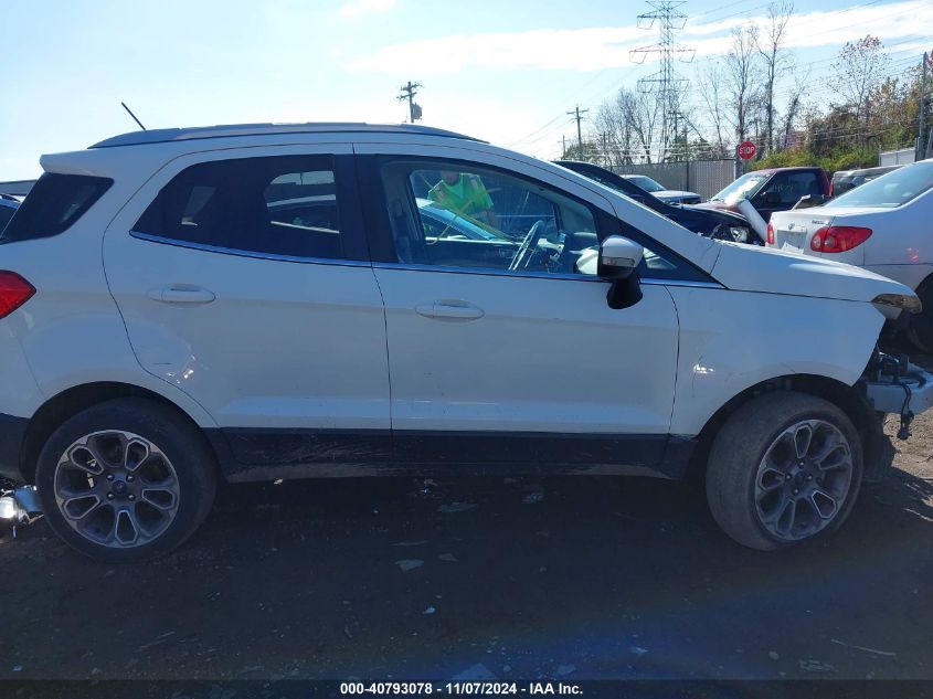 2020 Ford Ecosport Titanium VIN: MAJ6S3KL7LC338856 Lot: 40793078