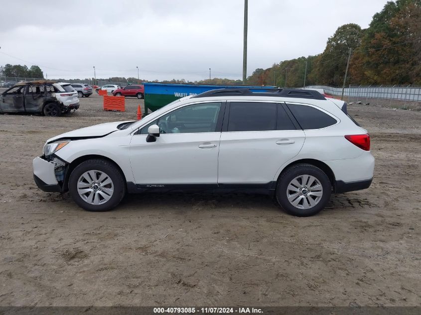 2015 Subaru Outback 2.5I Premium VIN: 4S4BSBDC5F3301028 Lot: 40793085