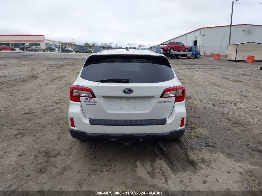 2015 Subaru Outback 2.5I Premium VIN: 4S4BSBDC5F3301028 Lot: 40793085