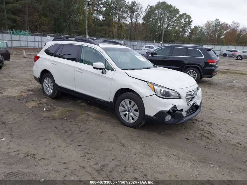 2015 Subaru Outback 2.5I Premium VIN: 4S4BSBDC5F3301028 Lot: 40793085