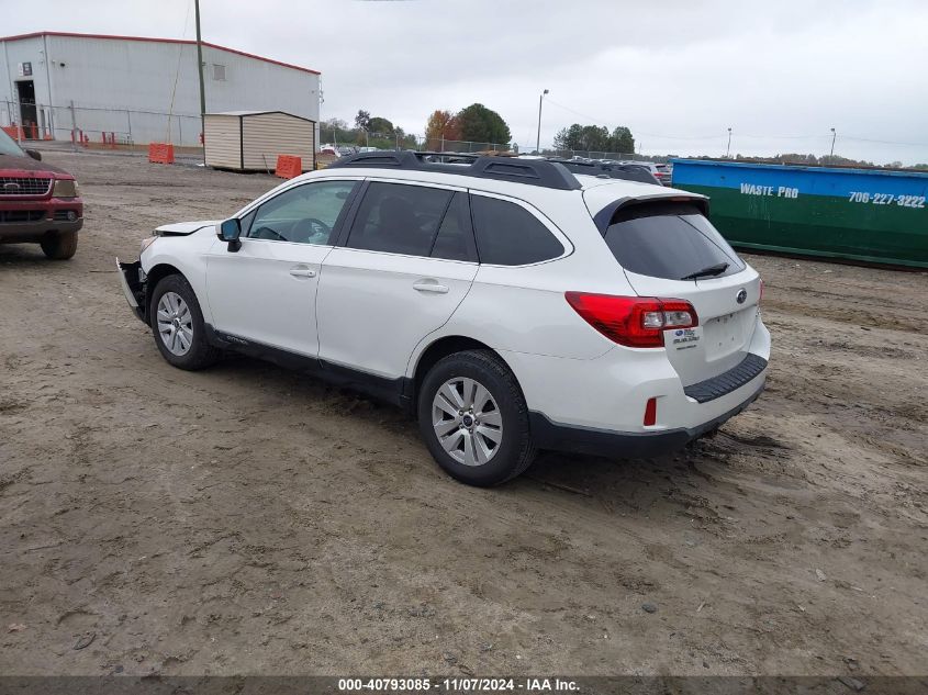 2015 Subaru Outback 2.5I Premium VIN: 4S4BSBDC5F3301028 Lot: 40793085