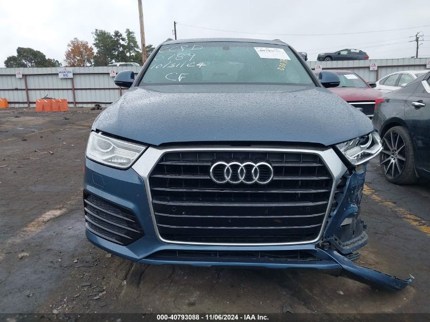 2018 Audi Q3 2.0T Premium/2.0T Sport Premium VIN: WA1BCCFS0JR000789 Lot: 40793088