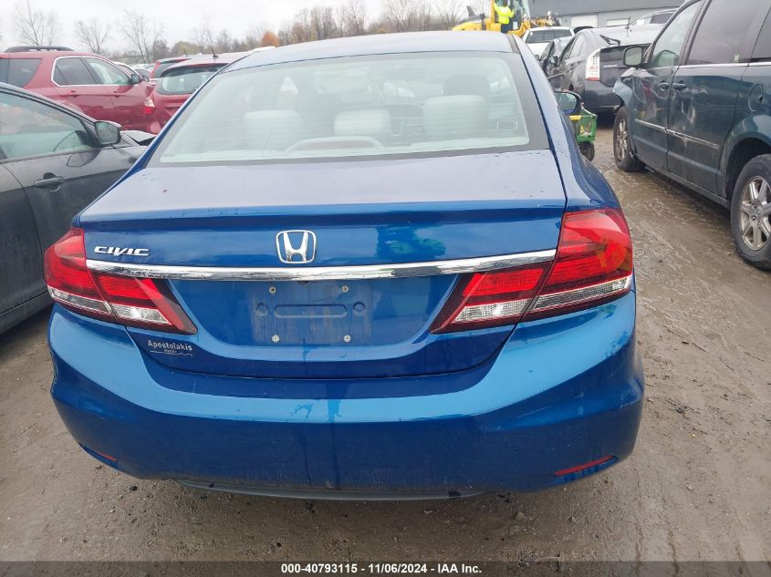 2015 Honda Civic Lx VIN: 19XFB2F51FE017490 Lot: 40793115