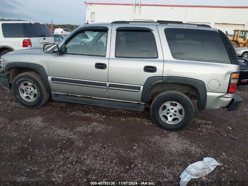 2005 Chevrolet Tahoe Ls VIN: 1GNEK13T45J198053 Lot: 40793138