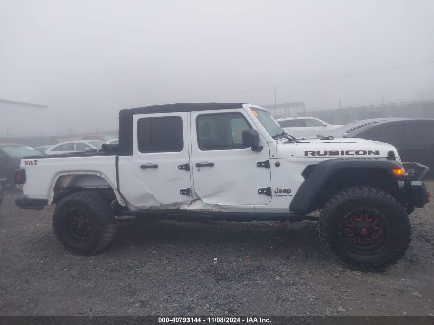 2022 Jeep Gladiator Rubicon 4X4 VIN: 1C6JJTBG3NL111054 Lot: 40793144