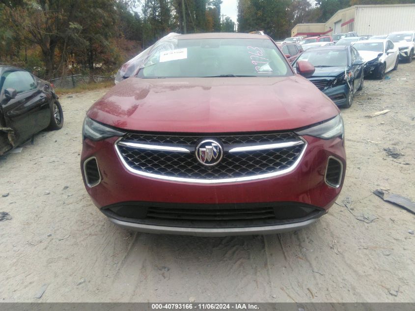 2021 Buick Envision Fwd Avenir VIN: LRBFZRR40MD139763 Lot: 40793166