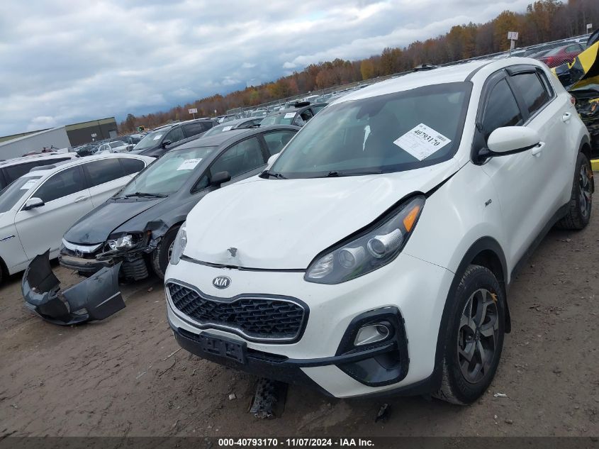 2020 Kia Sportage Lx VIN: KNDPMCAC7L7755560 Lot: 40793170