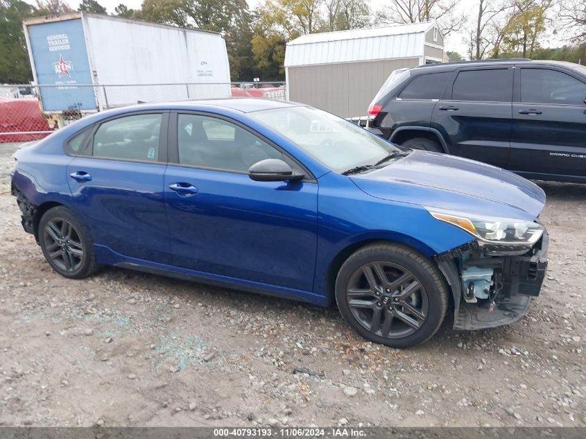 2021 Kia Forte Gt-Line VIN: 3KPF34AD1ME356805 Lot: 40793193