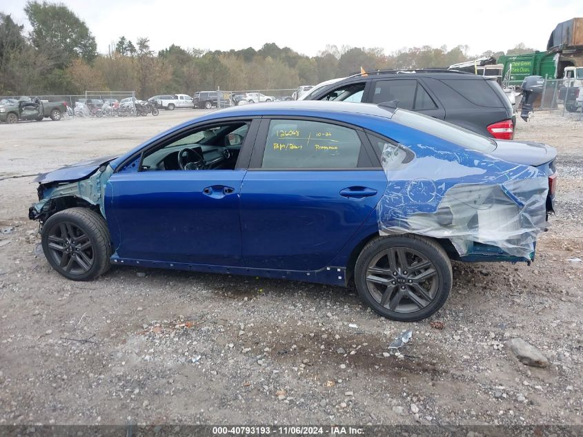 2021 Kia Forte Gt-Line VIN: 3KPF34AD1ME356805 Lot: 40793193