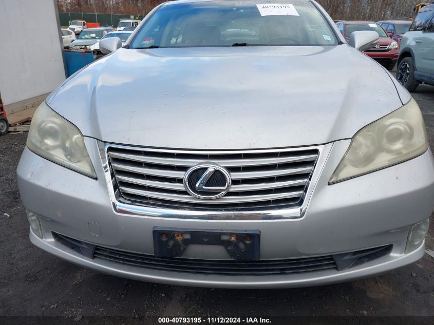 2011 Lexus Es 350 VIN: JTHBK1EG1B2439714 Lot: 40793195