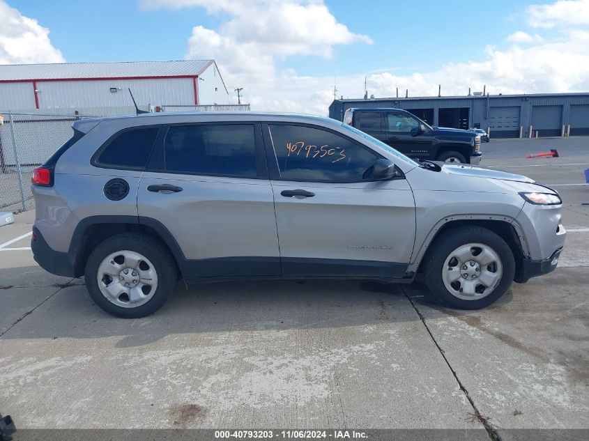 2017 Jeep Cherokee Sport Fwd VIN: 1C4PJLAB4HW613244 Lot: 40793203