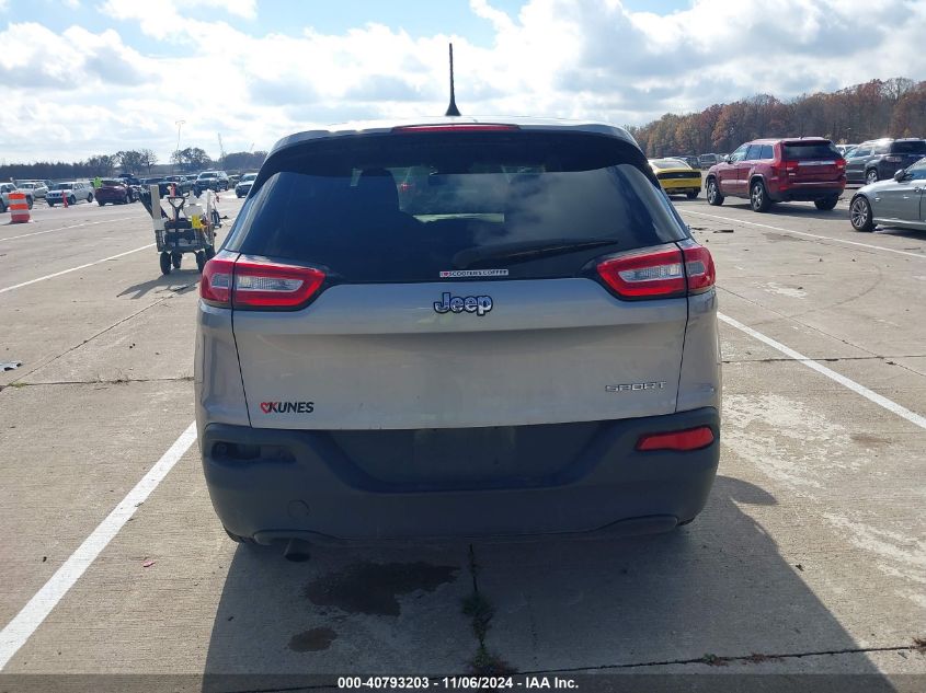 2017 Jeep Cherokee Sport Fwd VIN: 1C4PJLAB4HW613244 Lot: 40793203