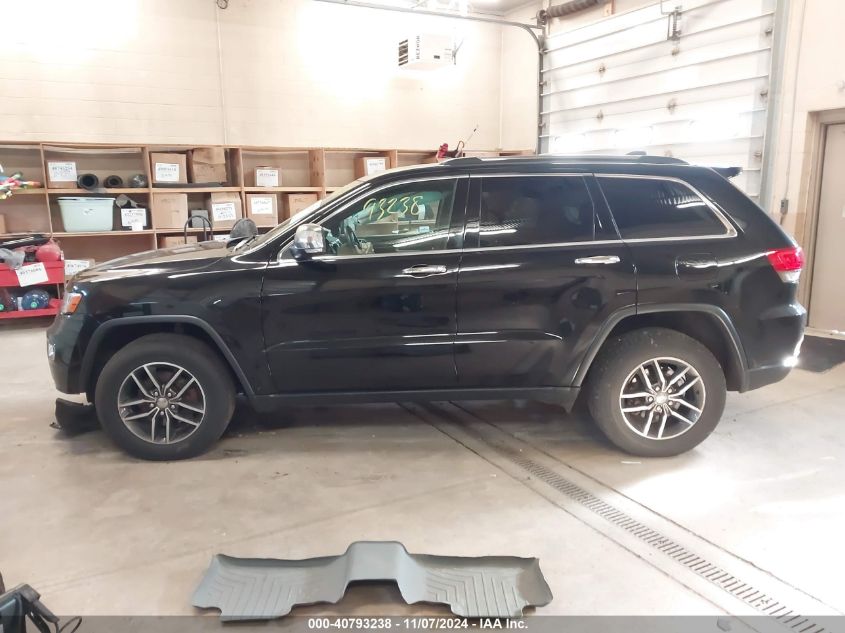 2018 Jeep Grand Cherokee Limited 4X4 VIN: 1C4RJFBG6JC109127 Lot: 40793238