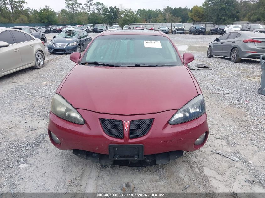 2006 Pontiac Grand Prix Gt VIN: 2G2WR554961211238 Lot: 40793268