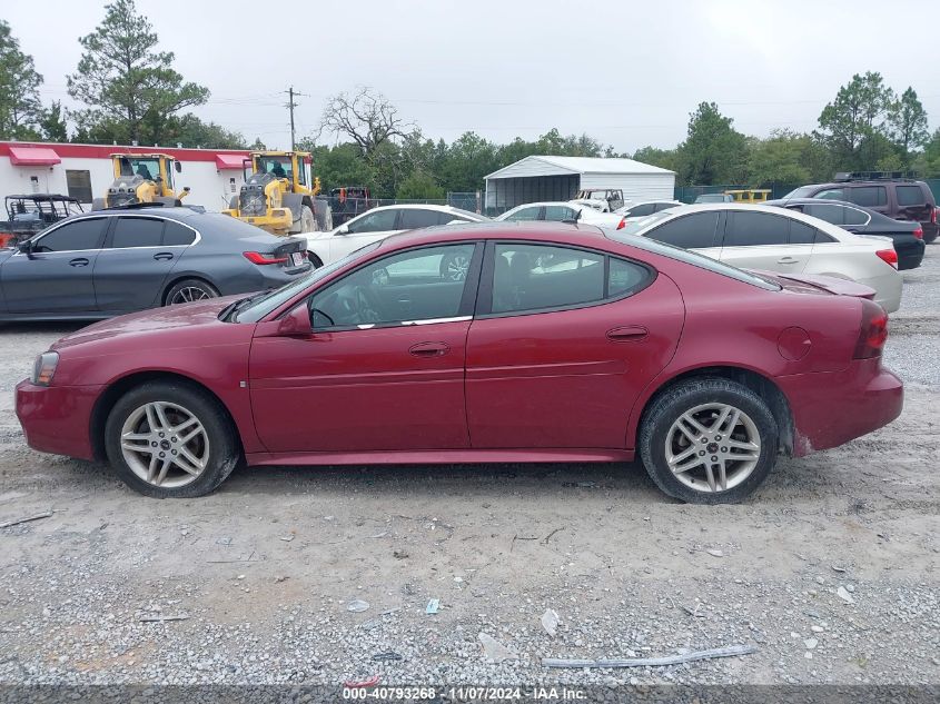 2006 Pontiac Grand Prix Gt VIN: 2G2WR554961211238 Lot: 40793268