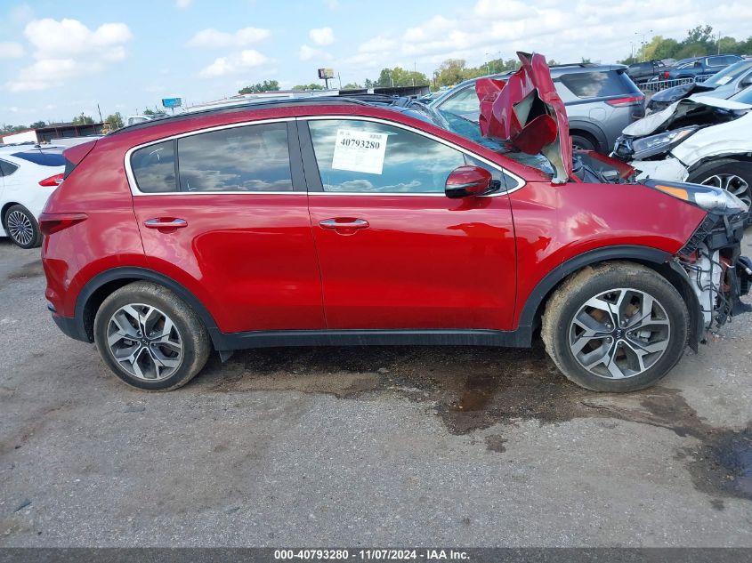 2021 Kia Sportage Ex VIN: KNDPN3AC8M7911796 Lot: 40793280