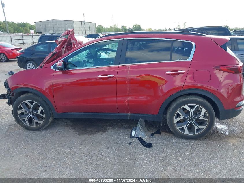 2021 Kia Sportage Ex VIN: KNDPN3AC8M7911796 Lot: 40793280