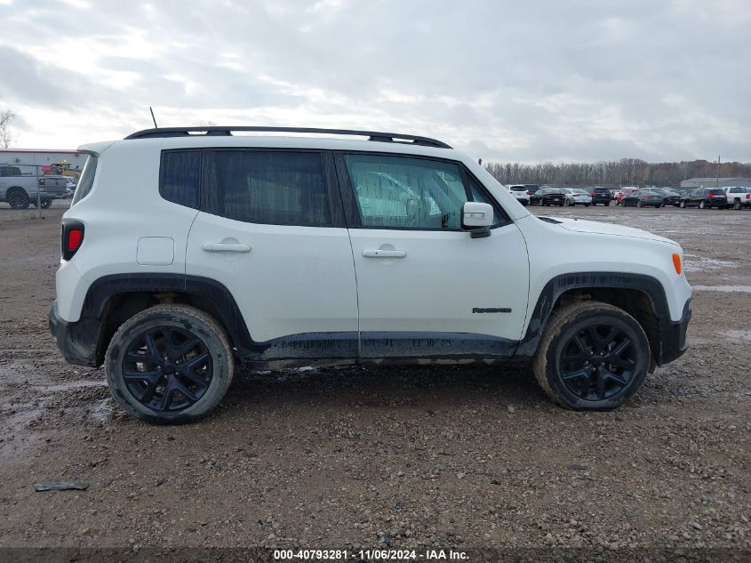 2018 Jeep Renegade Altitude 4X4 VIN: ZACCJBBB8JPG84165 Lot: 40793281