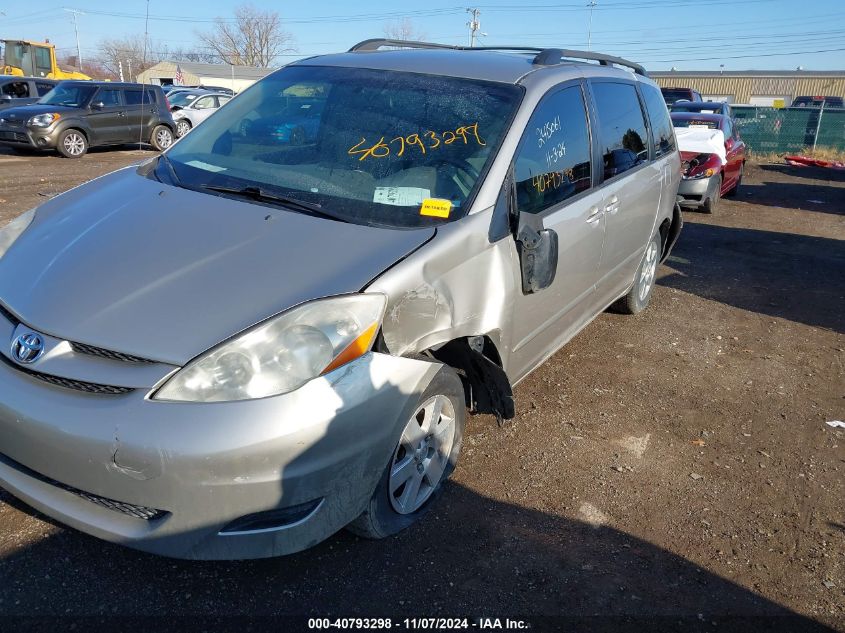 2010 Toyota Sienna Le VIN: 5TDKK4CC8AS340253 Lot: 40793298