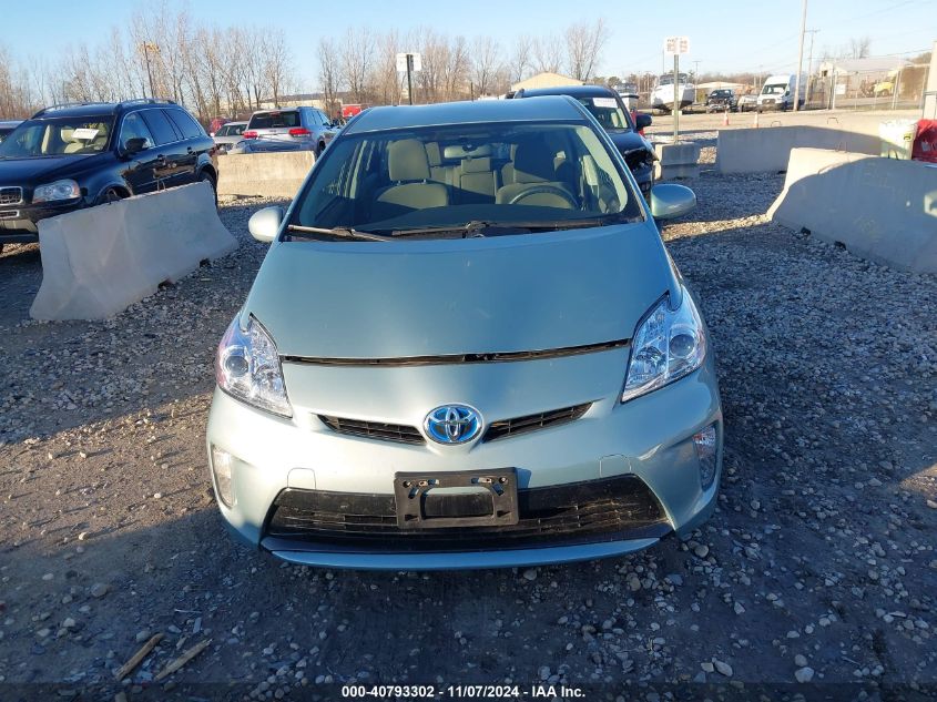 2014 Toyota Prius VIN: JTDKN3DU8E1738574 Lot: 40793302