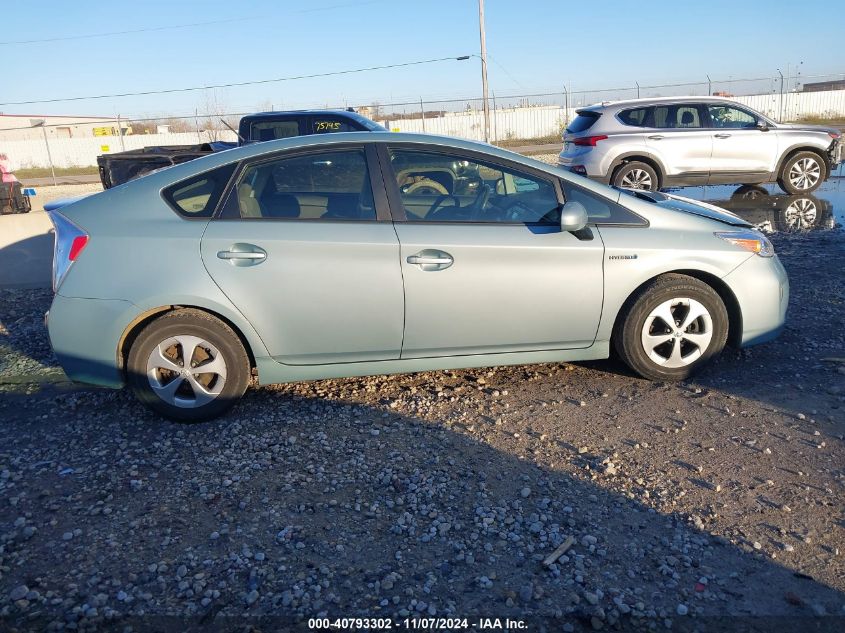 2014 Toyota Prius VIN: JTDKN3DU8E1738574 Lot: 40793302