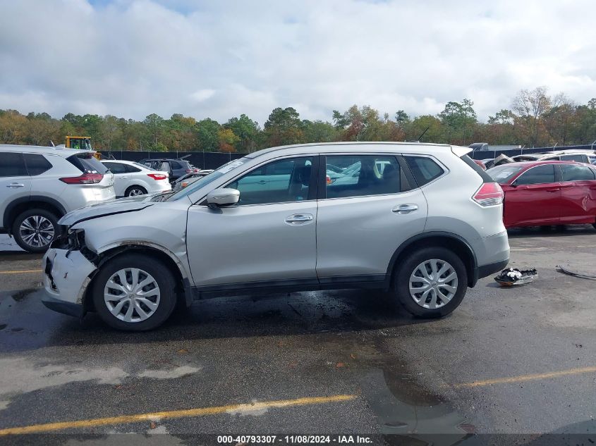 2015 Nissan Rogue S VIN: 5N1AT2MT0FC909502 Lot: 40793307