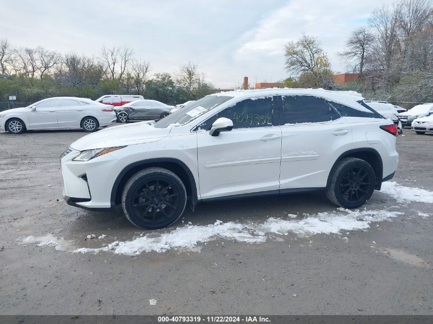 2016 Lexus Rx 350 VIN: 2T2BZMCA6GC036488 Lot: 40793319