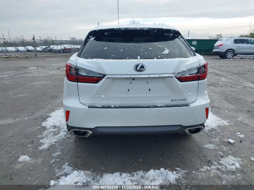 2016 Lexus Rx 350 VIN: 2T2BZMCA6GC036488 Lot: 40793319