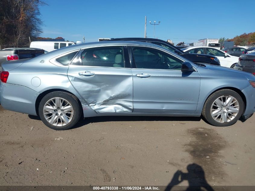 2014 Chevrolet Impala 1Ls VIN: 1G11Y5SL7EU160354 Lot: 40793338