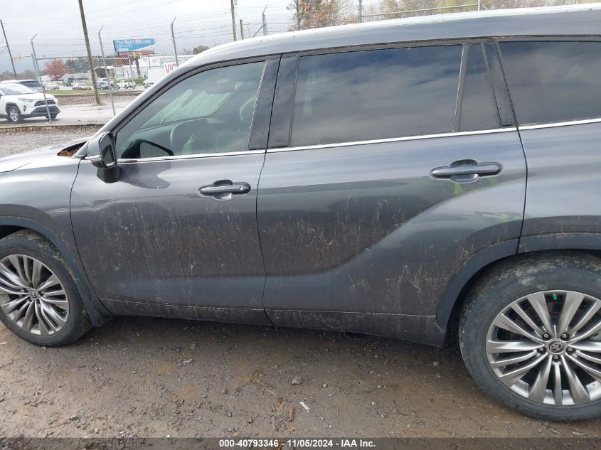 2021 Toyota Highlander Platinum VIN: 5TDFZRBH3MS118845 Lot: 40793346