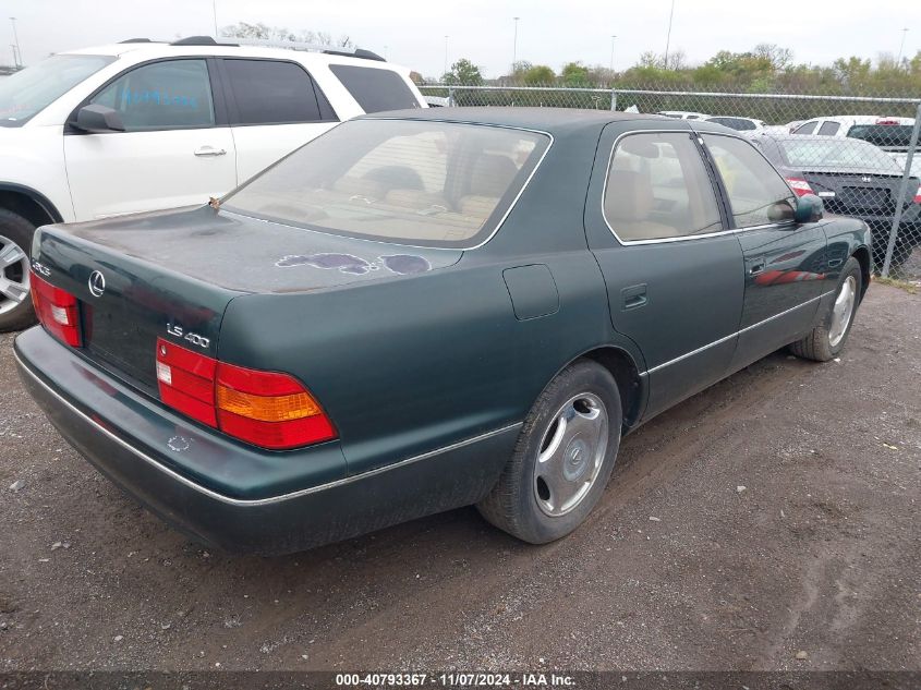 1998 Lexus Ls 400 VIN: JT8BH28F9W0127052 Lot: 40793367