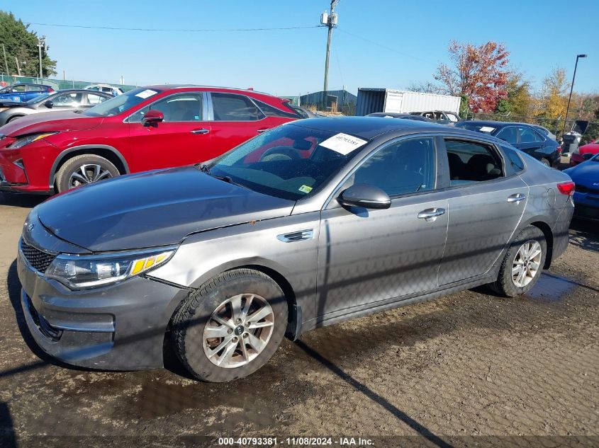 2016 Kia Optima Lx VIN: 5XXGT4L32GG103321 Lot: 40793381