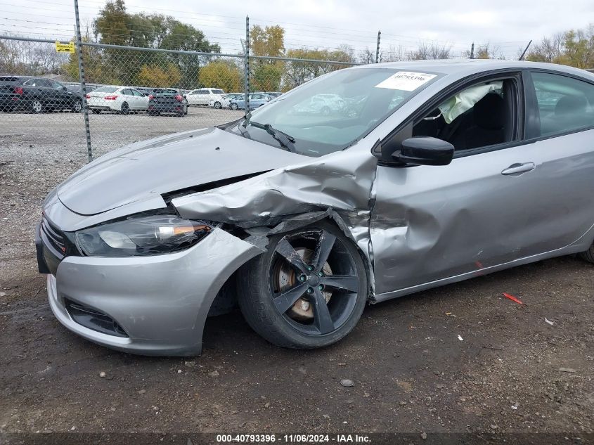 2015 Dodge Dart Sxt VIN: 1C3CDFBB9FD299285 Lot: 40793396