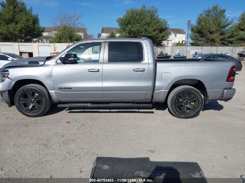 2021 Ram 1500 Big Horn 4X4 5'7 Box VIN: 1C6SRFFT4MN537893 Lot: 40793403