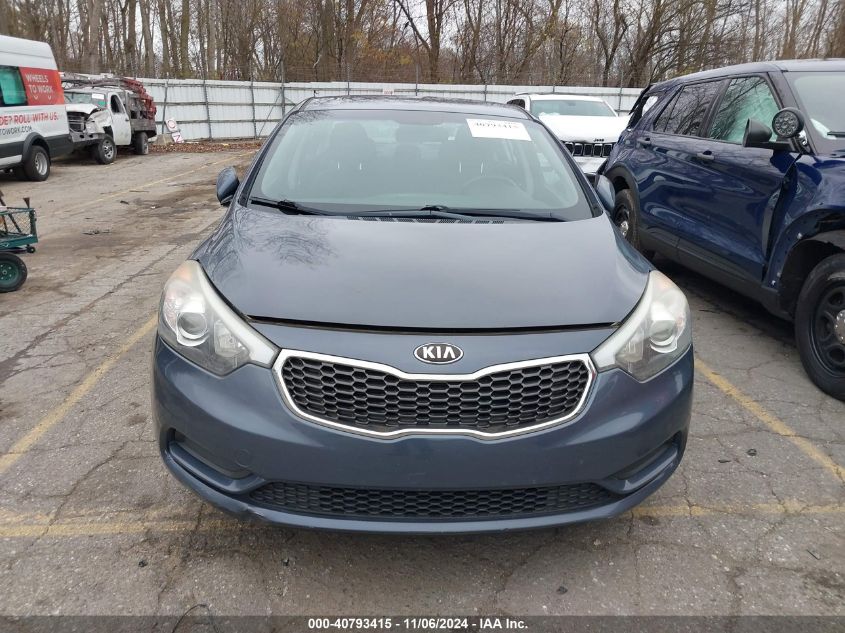 2014 Kia Forte Lx VIN: KNAFX4A68E5092708 Lot: 40793415