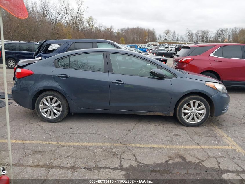 2014 Kia Forte Lx VIN: KNAFX4A68E5092708 Lot: 40793415