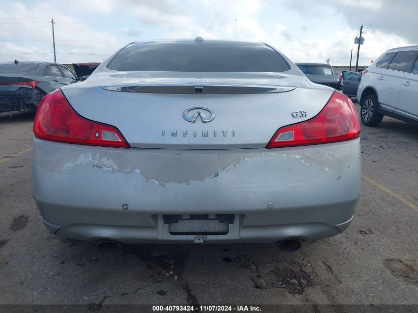 2011 Infiniti G37 Journey VIN: JN1CV6EK1BM210469 Lot: 40793424