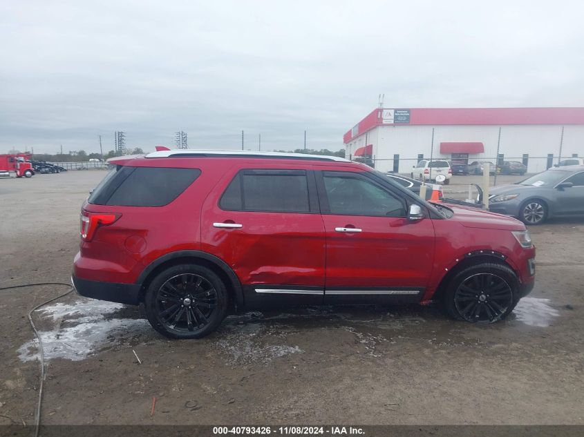 2016 Ford Explorer Platinum VIN: 1FM5K8HT4GGD22215 Lot: 40793426