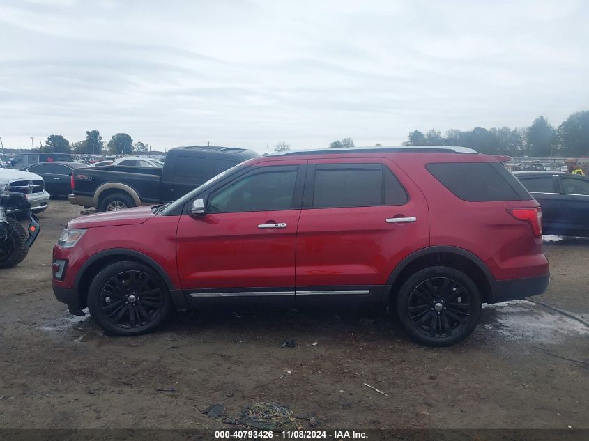 2016 Ford Explorer Platinum VIN: 1FM5K8HT4GGD22215 Lot: 40793426