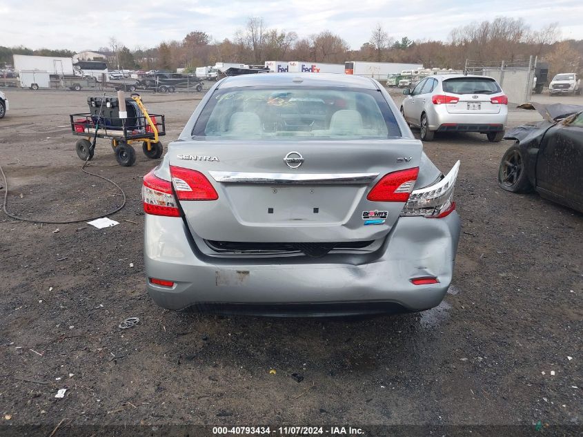 2013 Nissan Sentra Sv VIN: 3N1AB7APXDL707024 Lot: 40793434