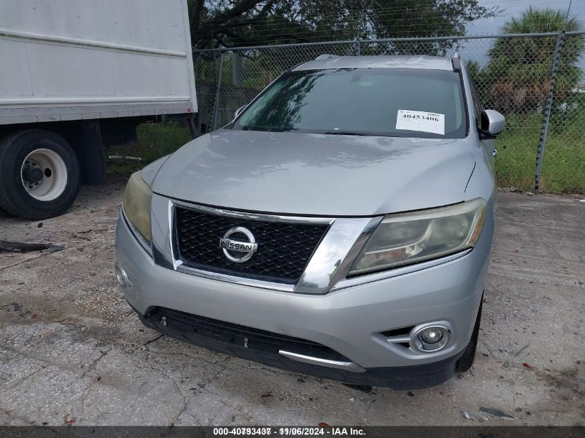 2014 Nissan Pathfinder Sl VIN: 5N1AR2MN4EC646123 Lot: 40793437