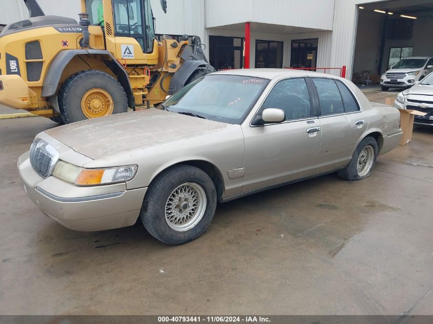 1999 Mercury Grand Marquis Gs VIN: 2MEFM74W0XX717885 Lot: 40793441