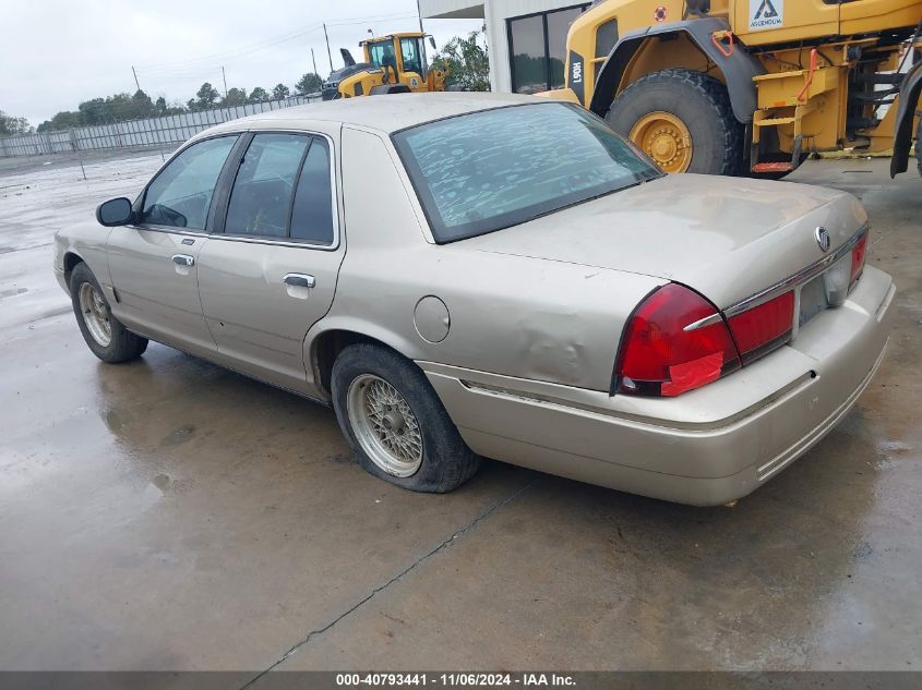 1999 Mercury Grand Marquis Gs VIN: 2MEFM74W0XX717885 Lot: 40793441