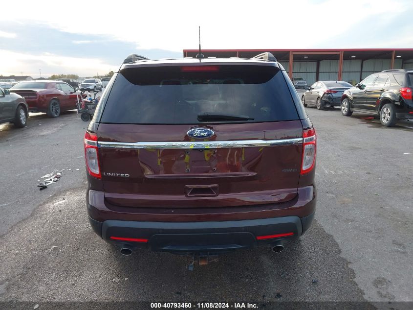 2012 Ford Explorer Limited VIN: 1FMHK8F82CGA48051 Lot: 40793460