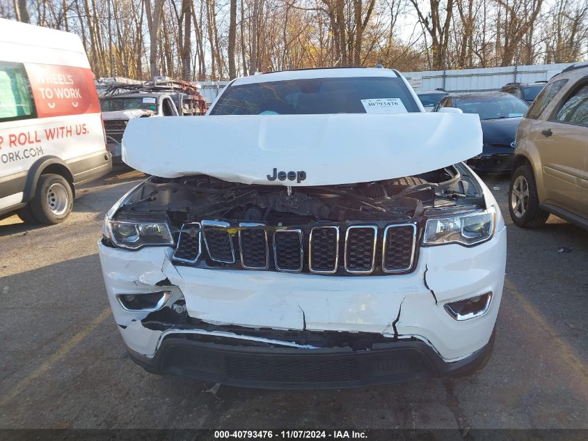 2017 Jeep Grand Cherokee Laredo 4X4 VIN: 1C4RJFAGXHC756562 Lot: 40793476