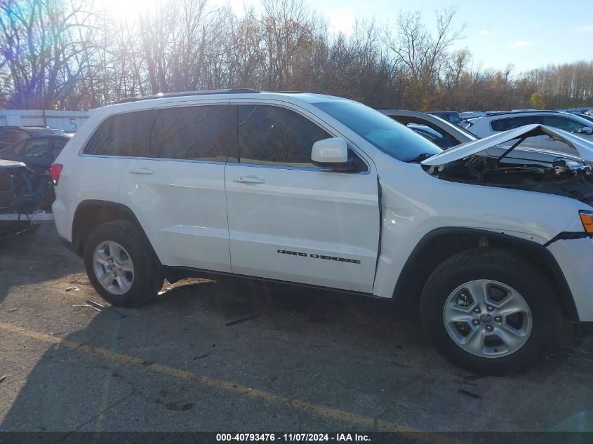 2017 Jeep Grand Cherokee Laredo 4X4 VIN: 1C4RJFAGXHC756562 Lot: 40793476