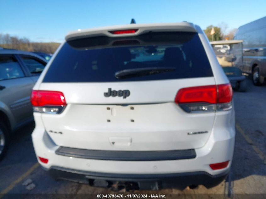 2017 Jeep Grand Cherokee Laredo 4X4 VIN: 1C4RJFAGXHC756562 Lot: 40793476